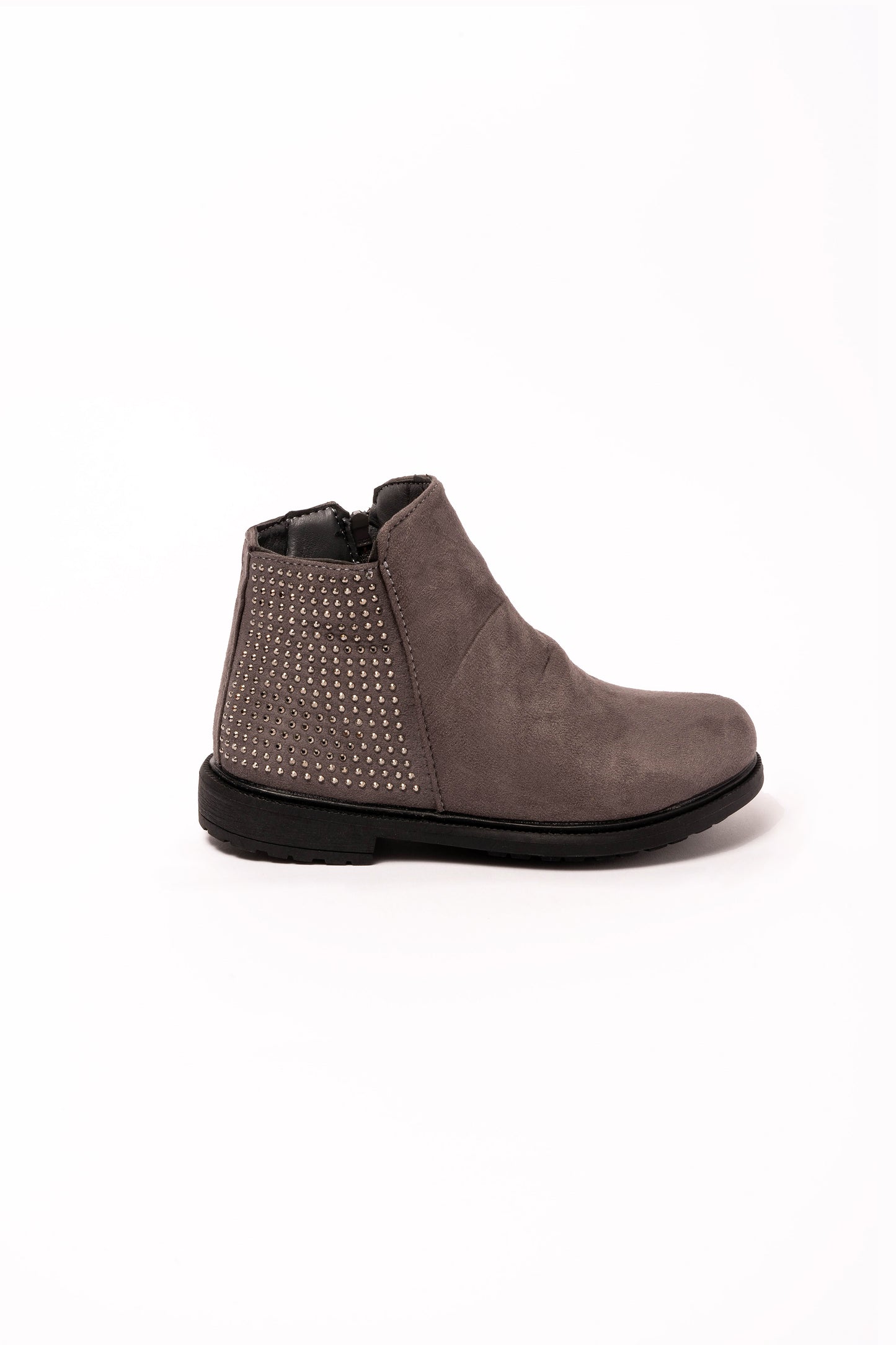 Lulu Girls Grey Diamanti Boots