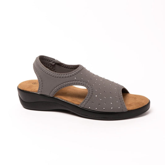 Jenny Pewter  Sandal