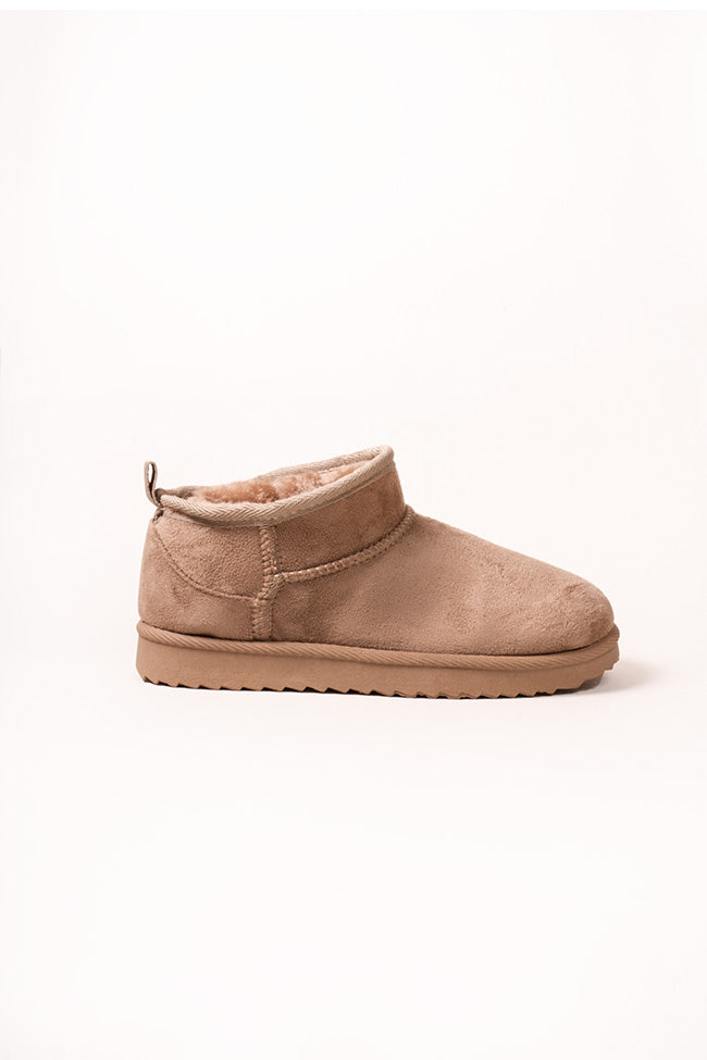 Addison Mushroom Microfibre Low Cut Ladies Boots