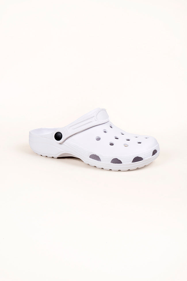 Products Connor Men White Clogs