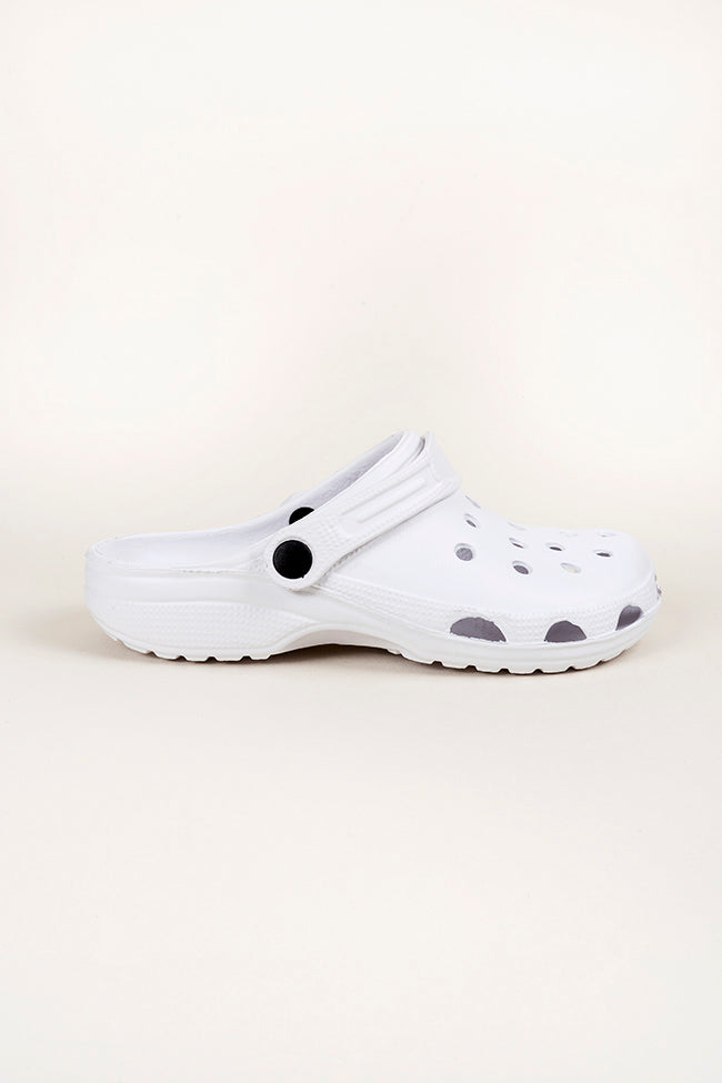 Products Connor Men White Clogs