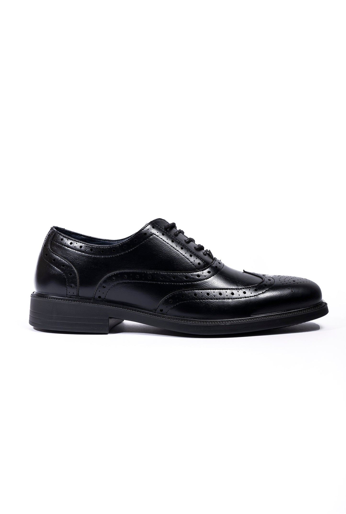 Arthur Men's Black Oxford Brogue Dr. Lightfoot Men's Casual