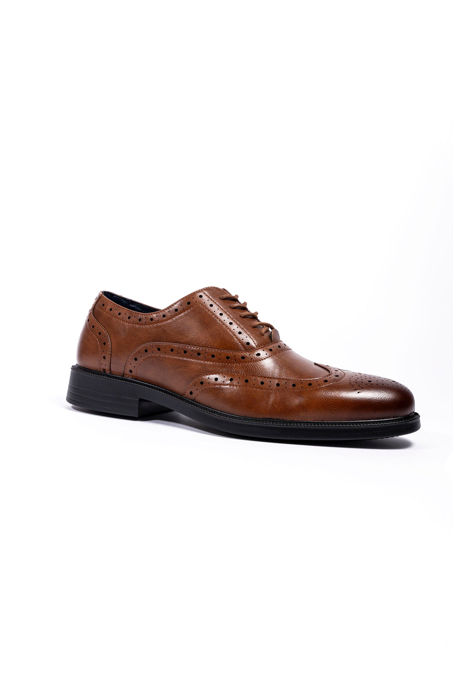 Arthur Men's Tan Oxford Brogue Dr. Lightfoot Men's Casual