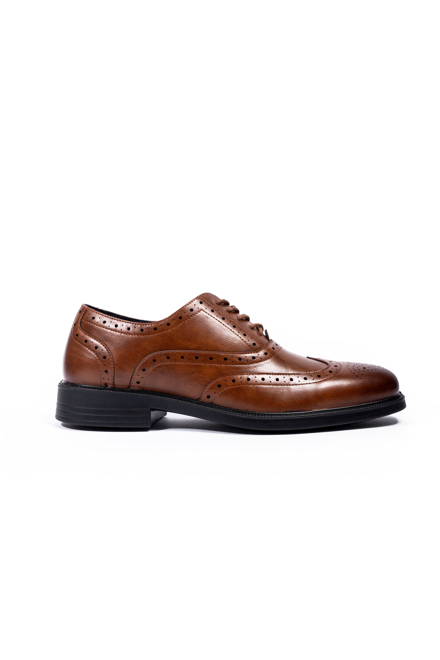 Arthur Men's Tan Oxford Brogue Dr. Lightfoot Men's Casual