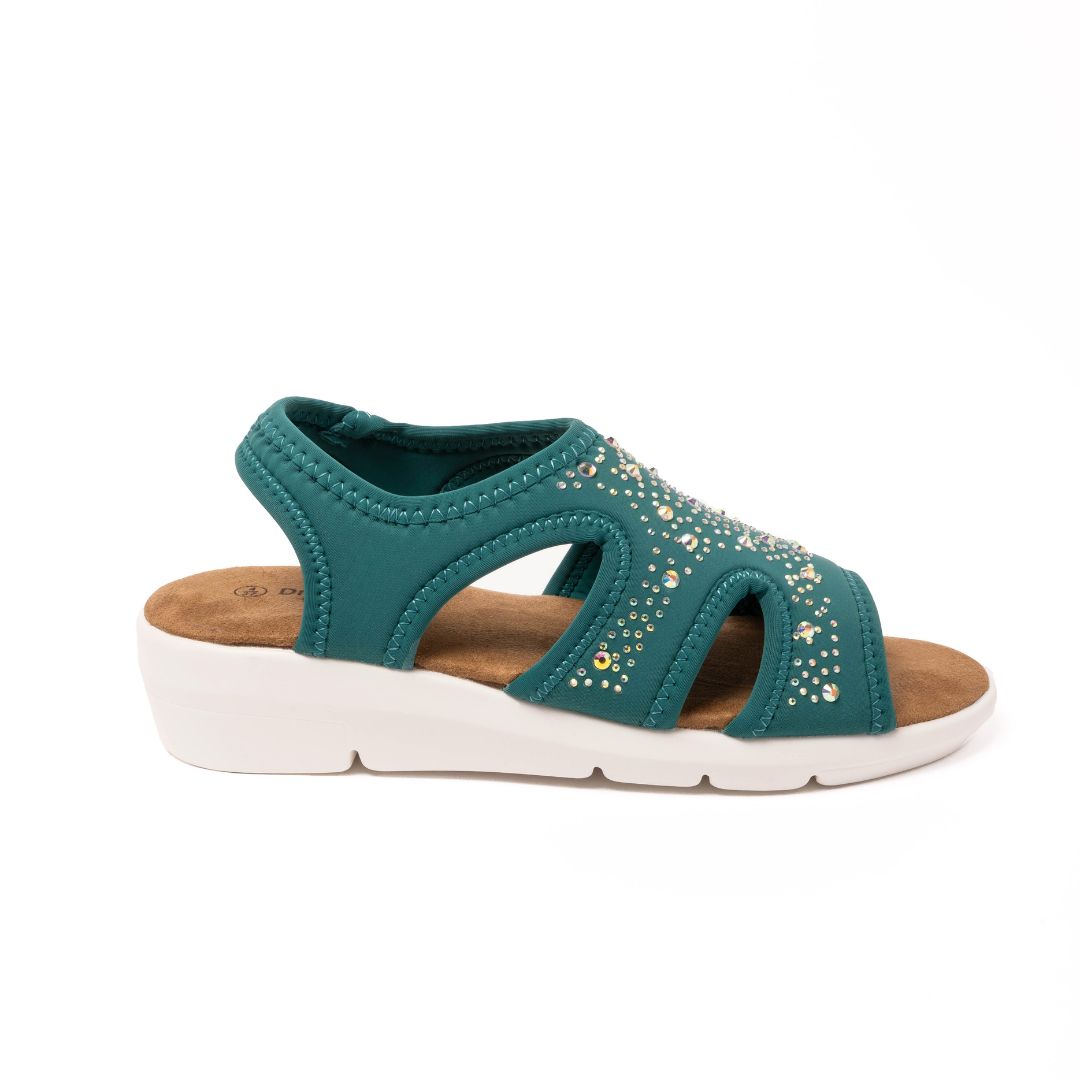 Olivia Teal Sandal