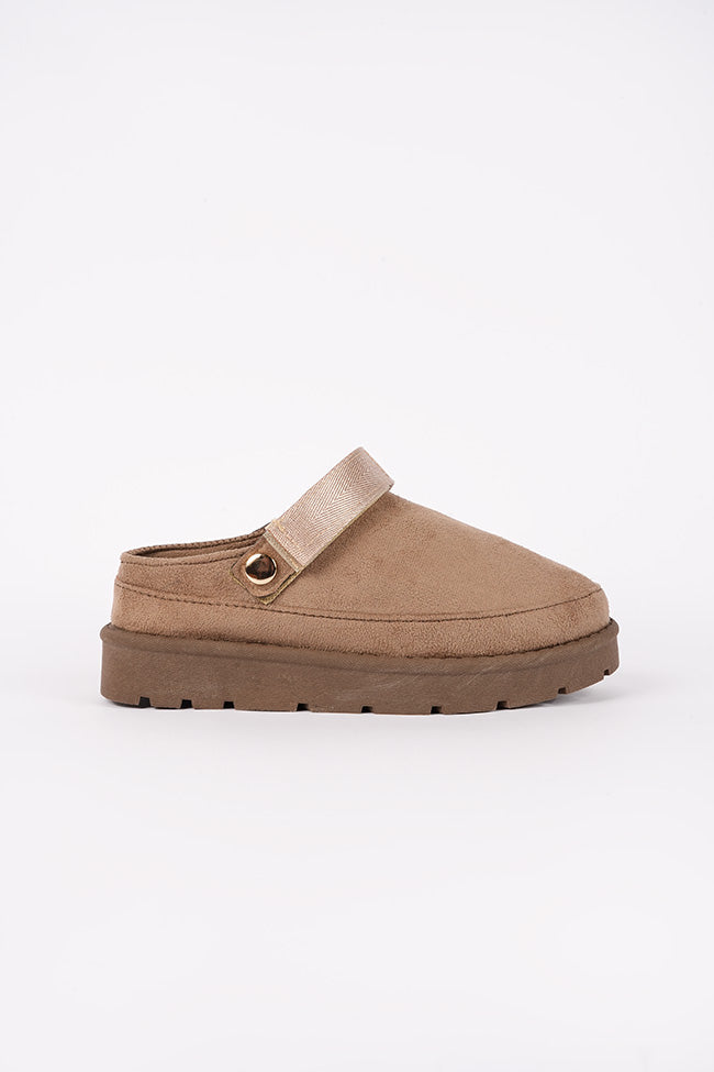 Molly Ladies Mushroom Mule Slingback Slipper