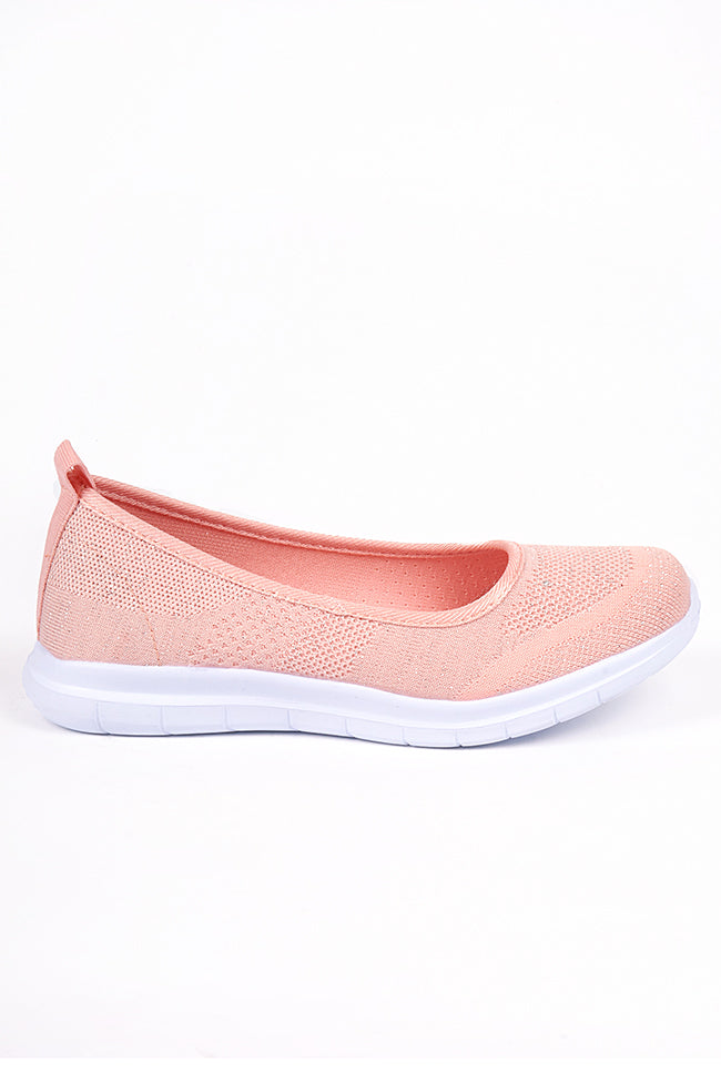 Maria Slip On Pink Canvas