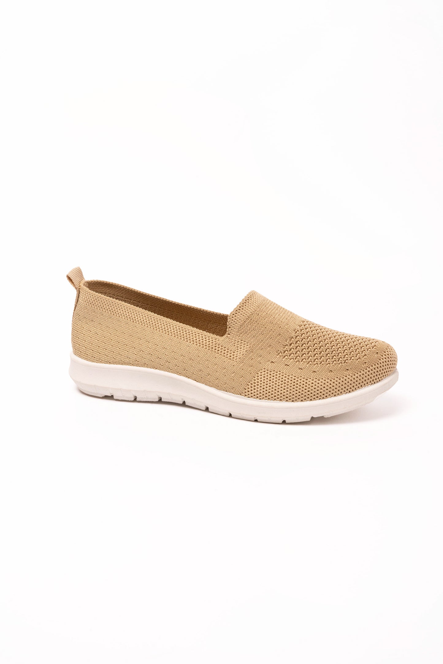 Daphne Slip On Beige Canvas