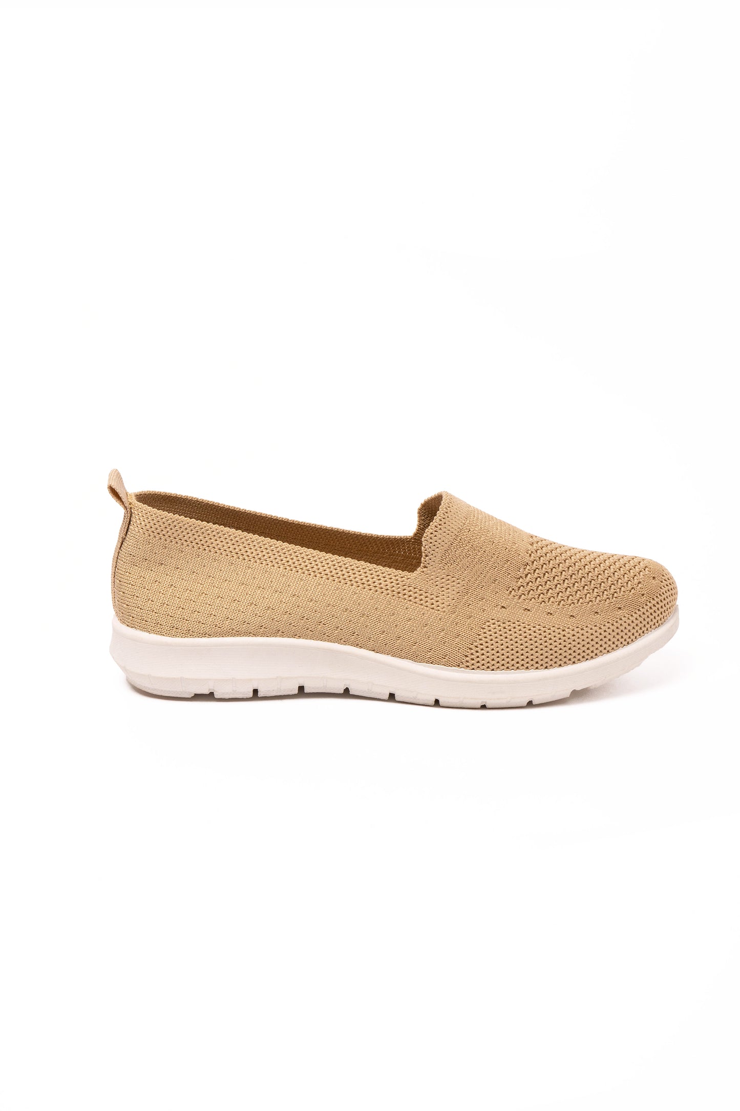 Daphne Slip On Beige Canvas