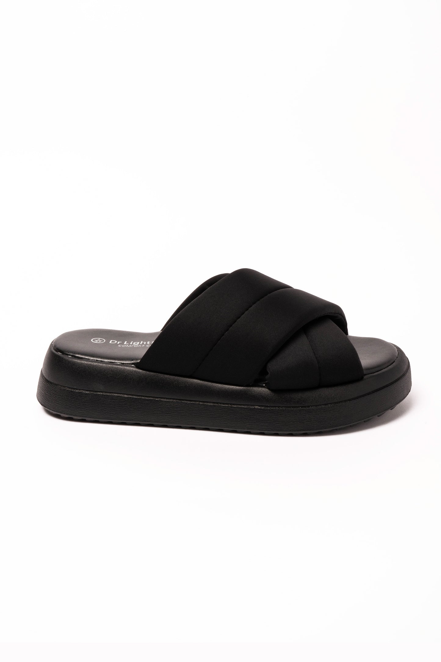 Mia platform mule black