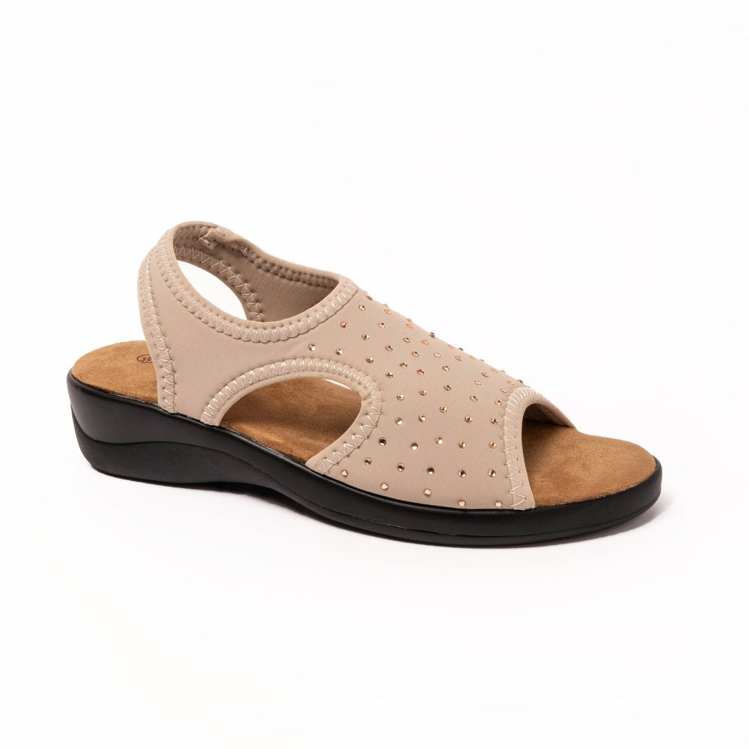 Jenny Taupe Sandal