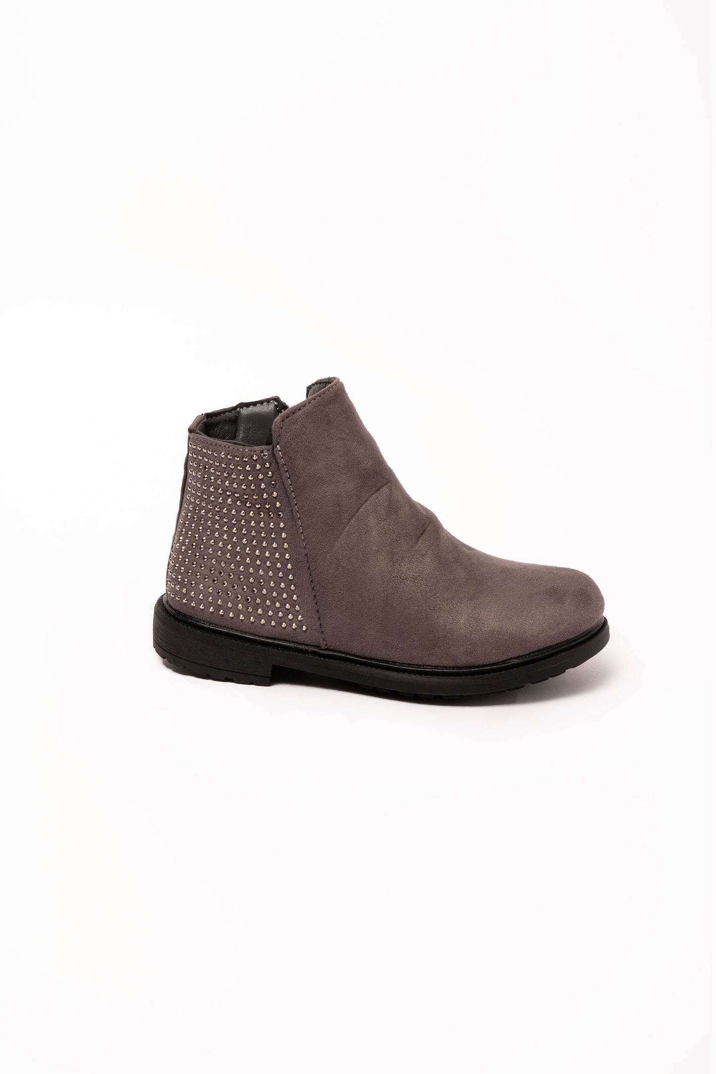 Lulu Girls Grey Diamanti Boots