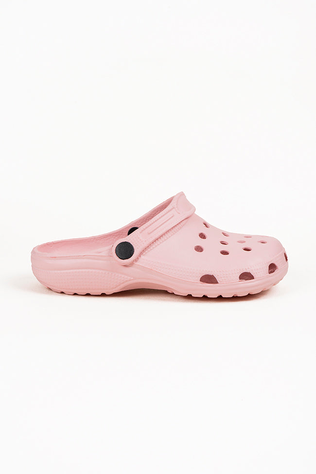 Jennifer Baby Pink Ladies Clogs