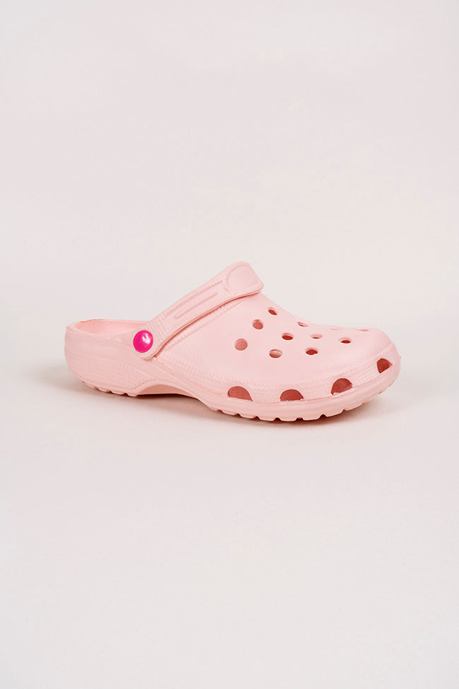 Jennifer Duski Pink Ladies Clogs