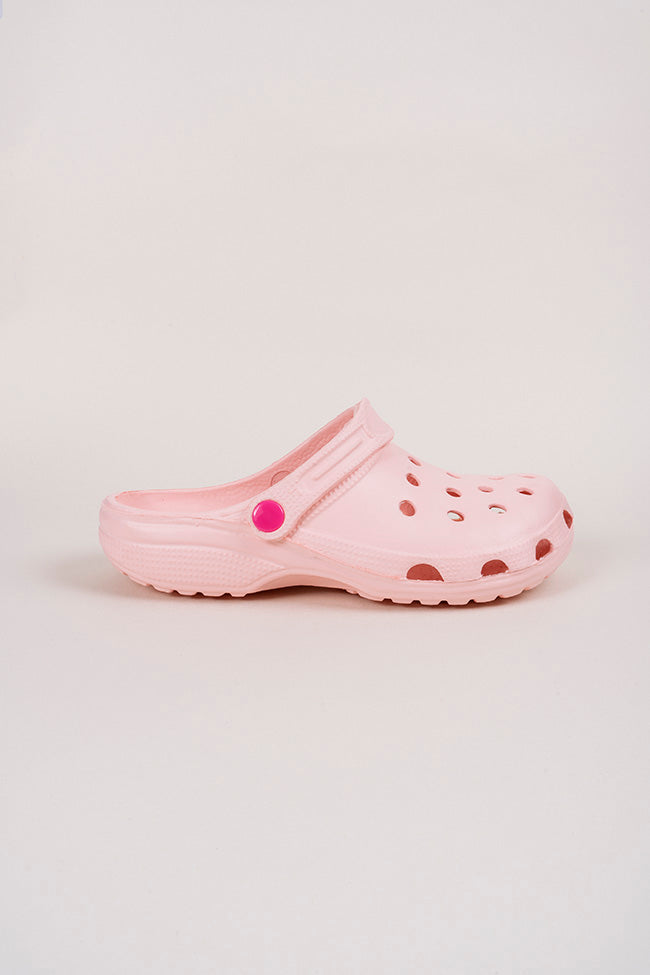 Jennifer Duski Pink Ladies Clogs