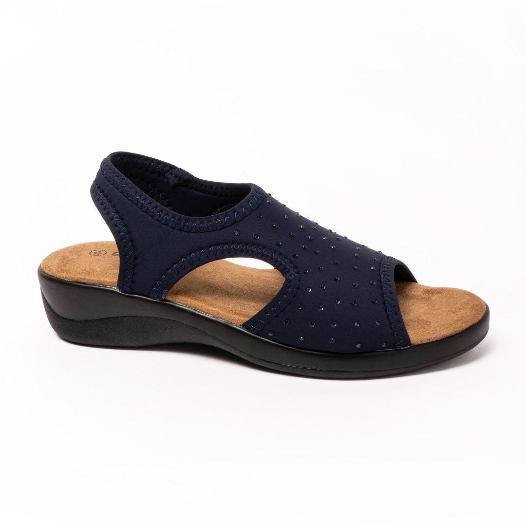 Jenny Navy Sandal