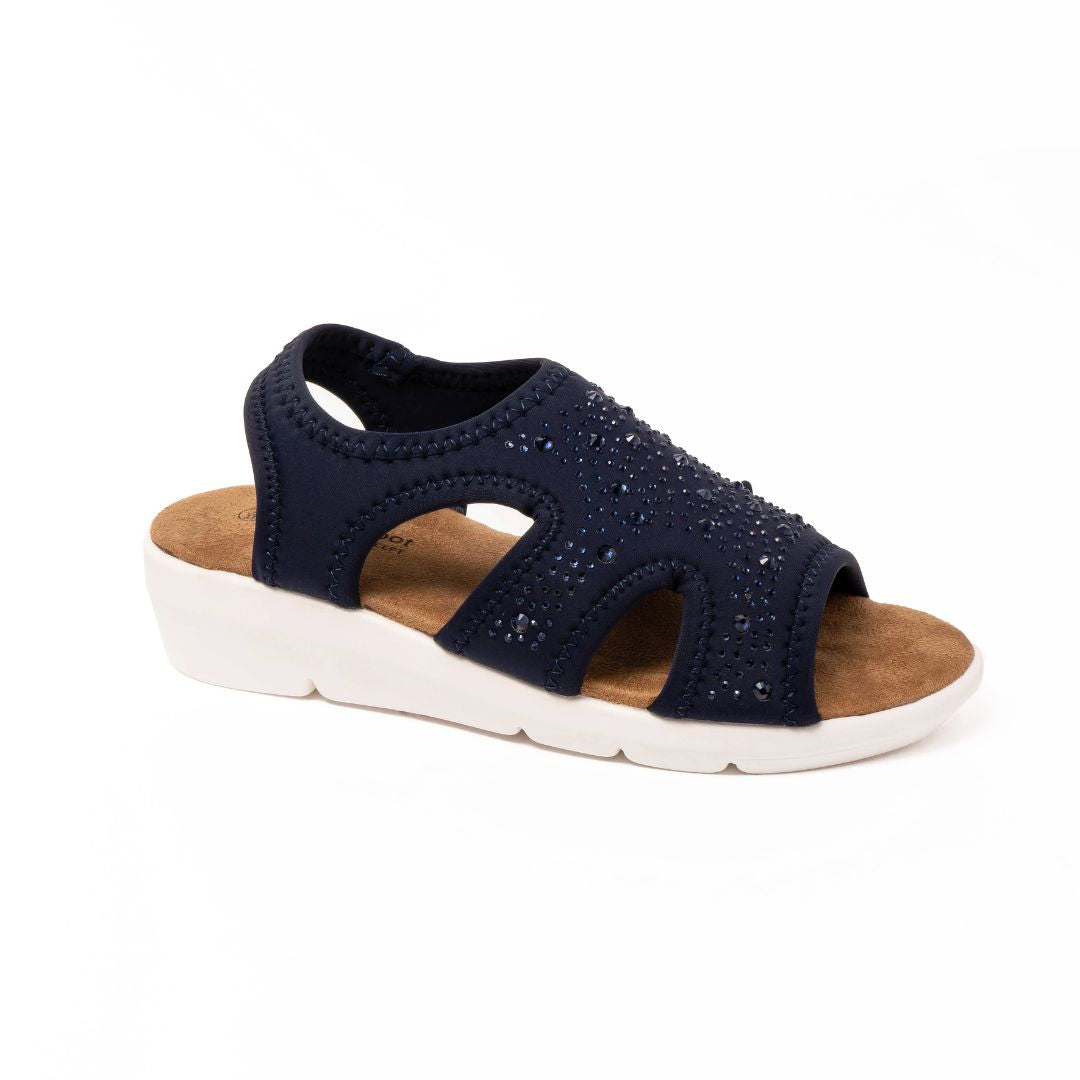 Olivia Navy Sandal