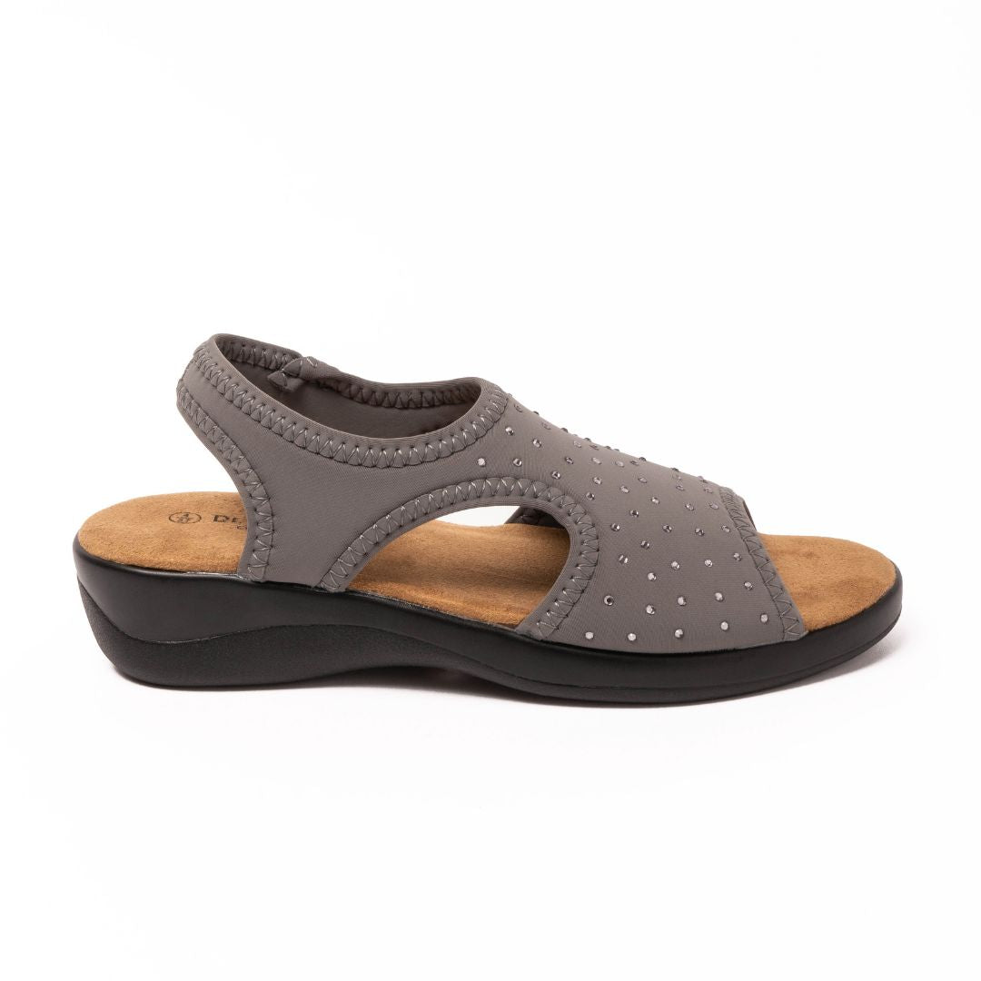 Jenny Pewter  Sandal