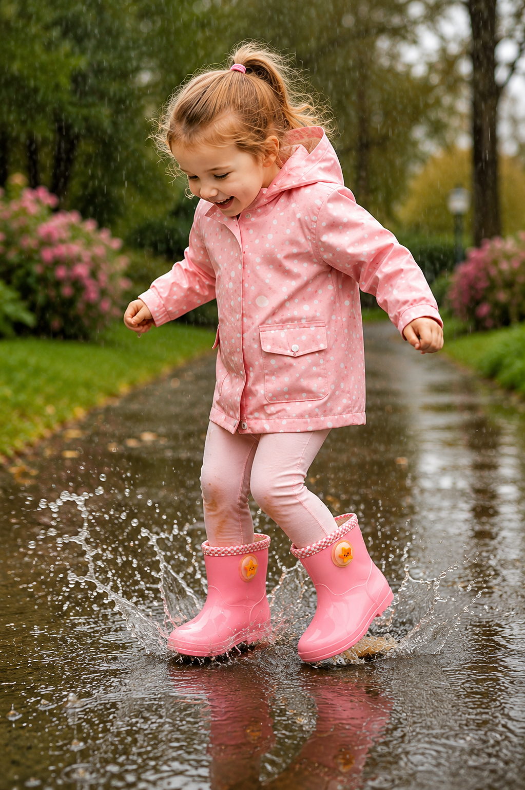 Starzy Girls Rain Boots